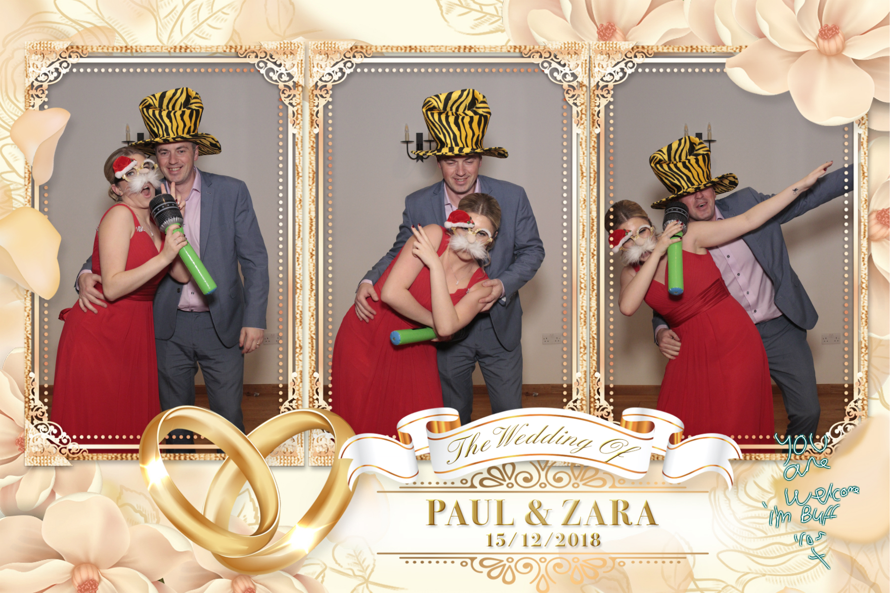 Paul & Zara's Wedding | View more photos from the event at gallery.myphotoboothexperience.co.uk/u/MyPhotoBoothExperienceLtd/Paul-Zaras-Wedding